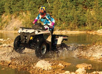 2015.can-am.outlander-l450.grey.front-left.riding.through-water.jpg